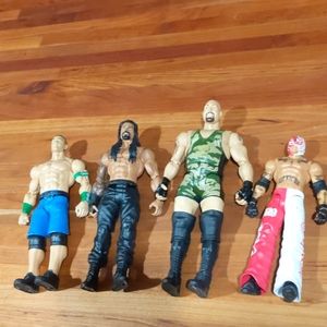 WWE Action figure bundle John Cena Roman Reigns